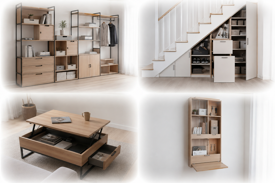 Solutions de rangement : transformez chaque mètre carré en espace utile