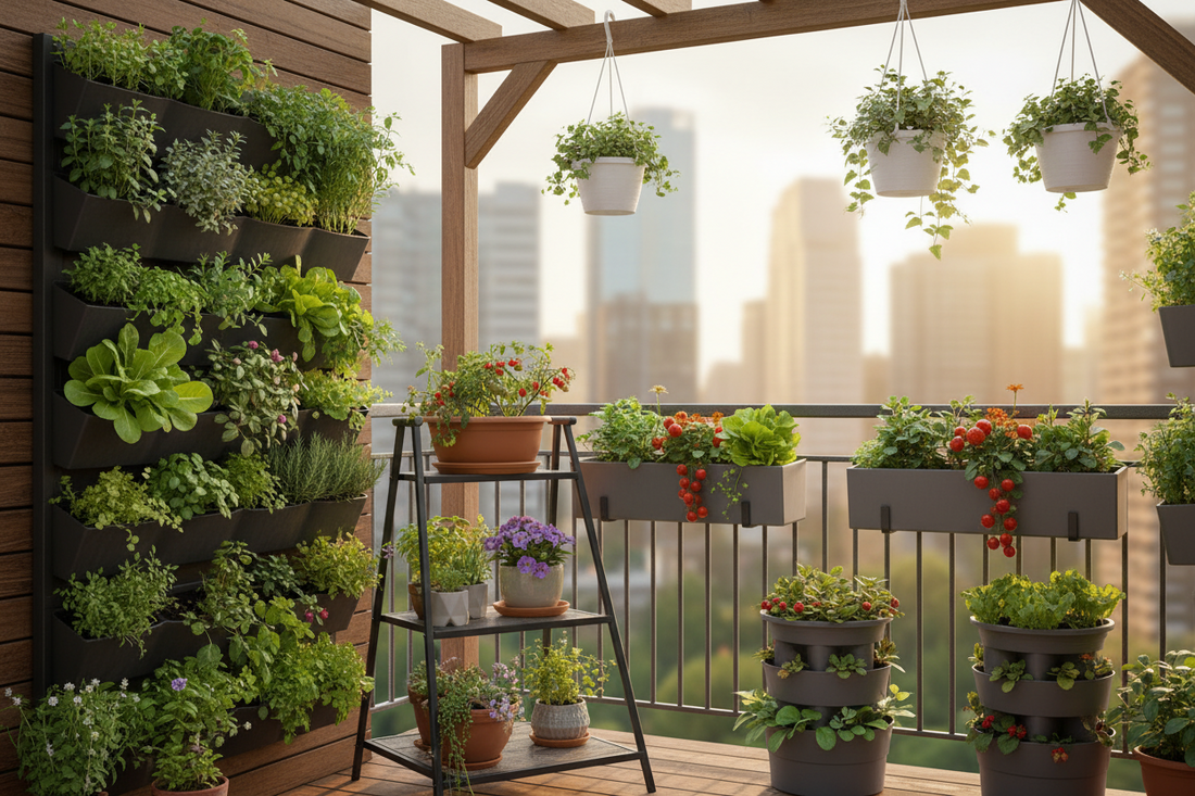 Les meilleures solutions de jardinage urbain pour optimiser chaque mètre carré